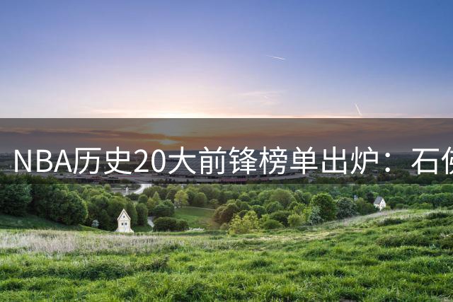 NBA历史20大前锋榜单出炉：石佛邓肯领衔 现役仅字母哥跻身五强